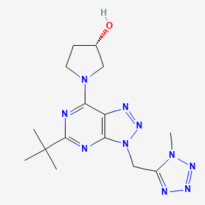 Chemical structure of Vicasinabin