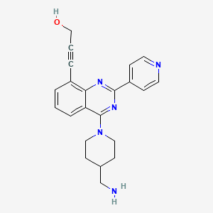 Chemical structure of VT02956