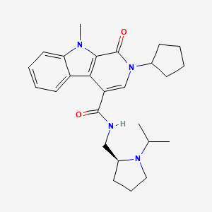 Chemical structure of VU0453379 hydrochloride