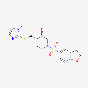 Chemical structure of VU6019650