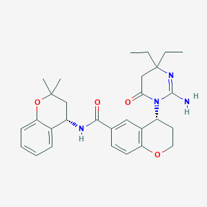 Chemical structure of WM382