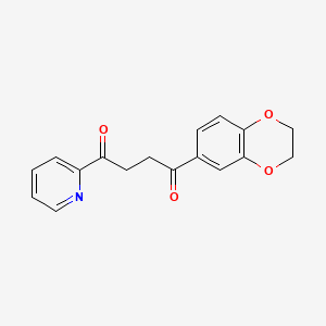 Chemical structure of Wnt pathway activator 2