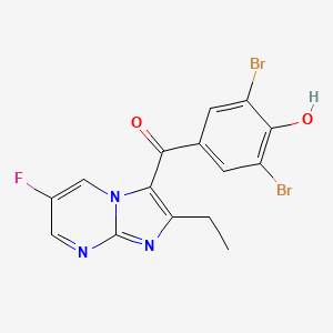Chemical structure of Xininurad