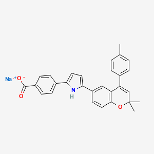 Chemical structure of YCT529