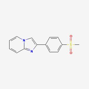 Chemical structure of Zolimidine