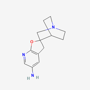 Chemical structure of α7 Nicotinic receptor agonist-1