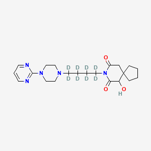 Chemical structure of BMY 28674-d8
