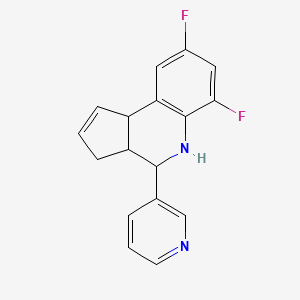 Chemical structure of (Rac)-Golgicide A