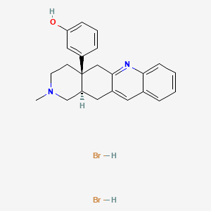 Chemical structure of TAN-67 dihydrobromide
