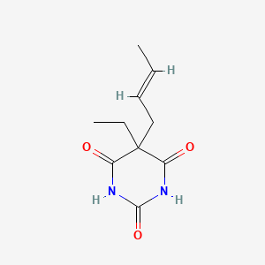 Chemical structure of Crotarbital