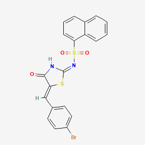 Chemical structure of Pitstop2