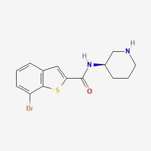 Chemical structure of Br-PBTC