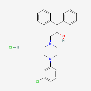 Chemical structure of (1R,2R)-Calhex 231 hydrochloride