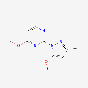 Chemical structure of Epirizole