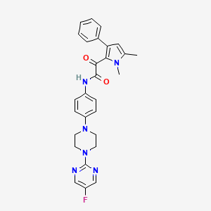 Chemical structure of Olorofim