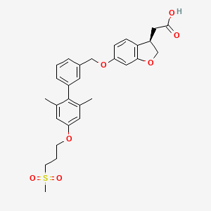 Chemical structure of (R)-Fasiglifam