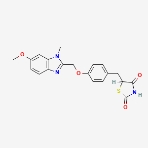 Chemical structure of Rivoglitazone