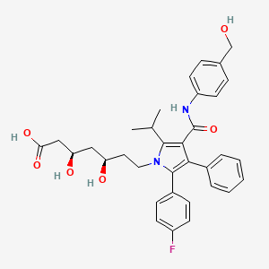 Chemical structure of Bemfivastatin