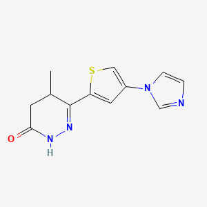 Chemical structure of Motapizone