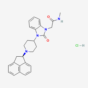 Chemical structure of MT-7716 hydrochloride