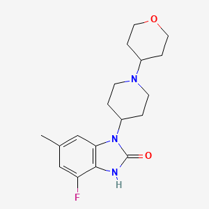 Chemical structure of GSK1034702