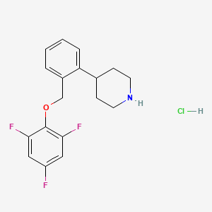 Chemical structure of Ampreloxetine hydrochloride