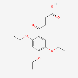 Chemical structure of Trepibutone