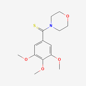 Chemical structure of Trithiozine