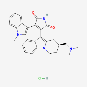 Chemical structure of (S)-Ro 32-0432