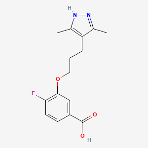 Chemical structure of Acoramidis