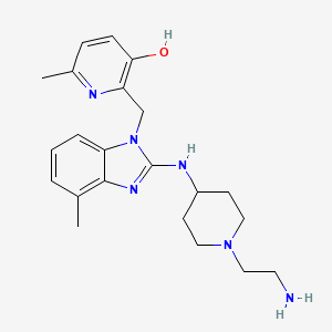 Chemical structure of JNJ 2408068