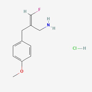 Chemical structure of LJP 1586