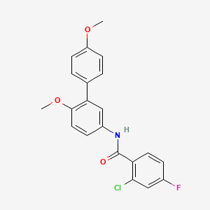 Chemical structure of DG70