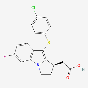 Chemical structure of (R)-L 888607