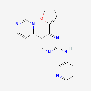 Chemical structure of LAS38096