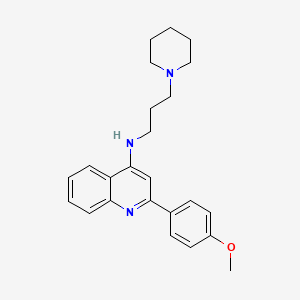 Chemical structure of ML 400