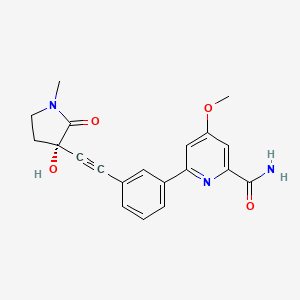 Chemical structure of (S)-NIK SMI1