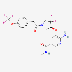 Chemical structure of PF-06733804