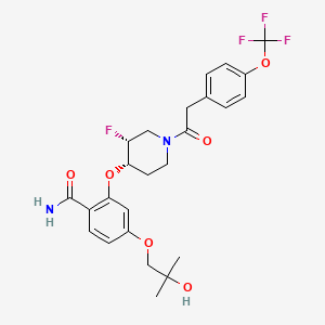 Chemical structure of PF-06737007
