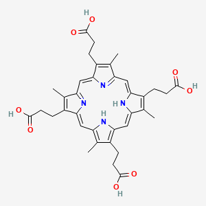 Chemical structure of Coproporphyrin I