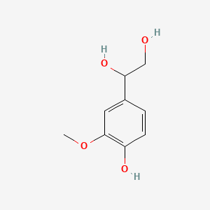 Chemical structure of Methoxyhydroxyphenylglycol