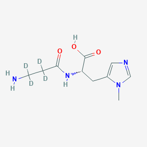 Chemical structure of Anserine-d4