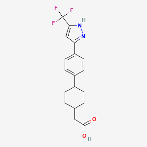 Chemical structure of A-935142