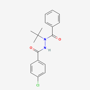 Chemical structure of Halofenozide