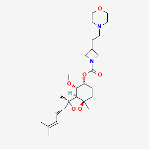 Chemical structure of Aclimostat