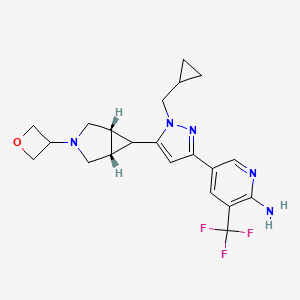 Chemical structure of GNE-8505