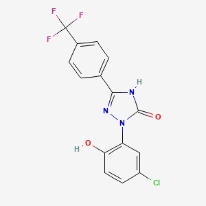Chemical structure of BMS-192364