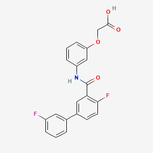 Chemical structure of PGN-9856