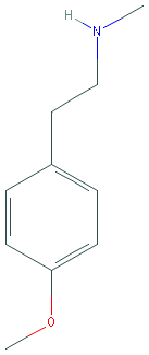 Chemical structure of Compound 48/80 (trimer)