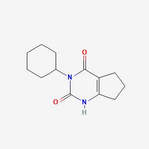 Chemical structure of Lenacil